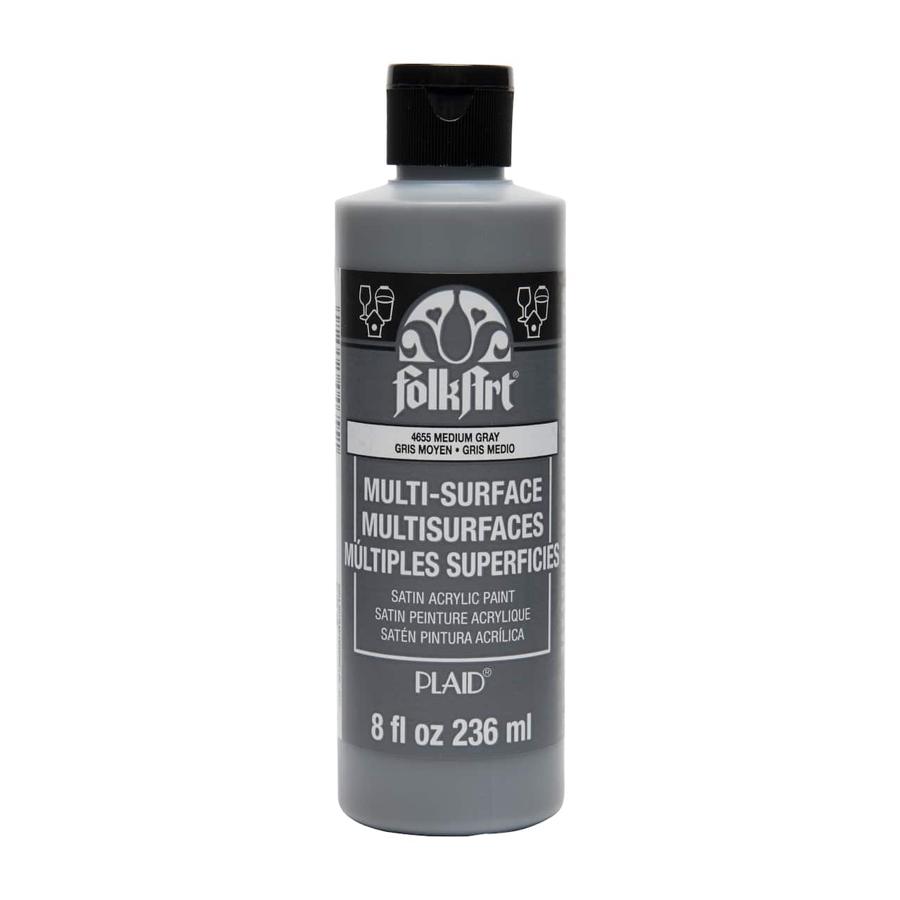 12 Pack: FolkArt® Multi-Surface Satin Acrylic Paint, 8oz.